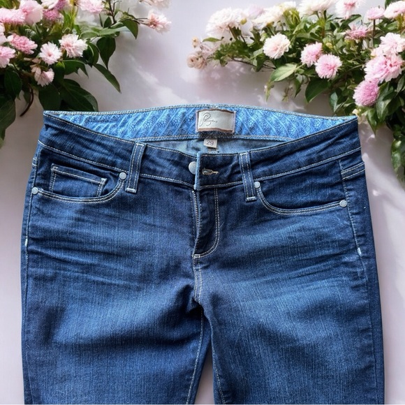 Paige Jeans Size 29 - Flare Denim Wash - Great for Jean Shorts - Marlow Cut - Picture 4 of 17